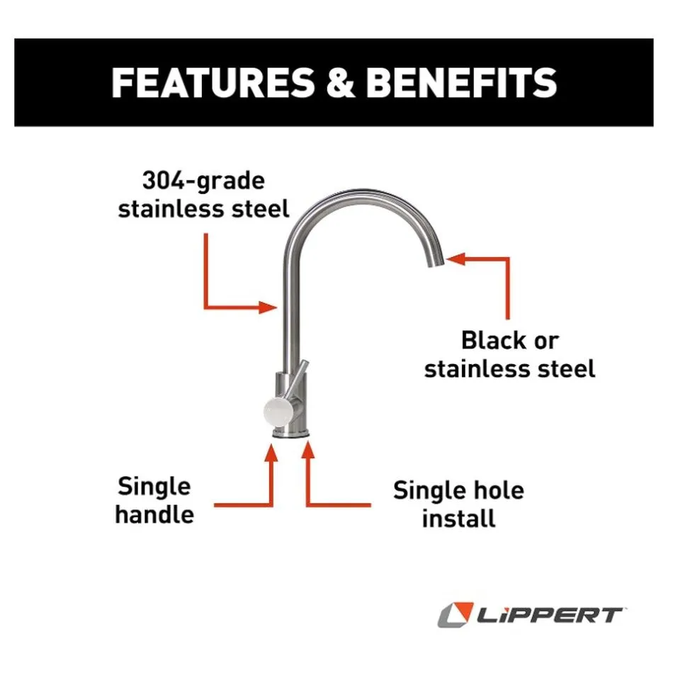 Stainless Steel Curved Goosene